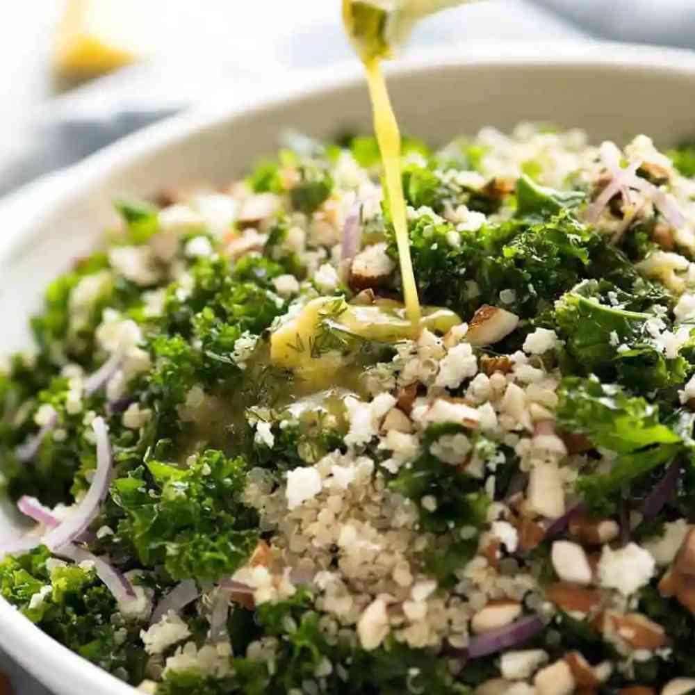 Couscous Quinoa Kale Salad